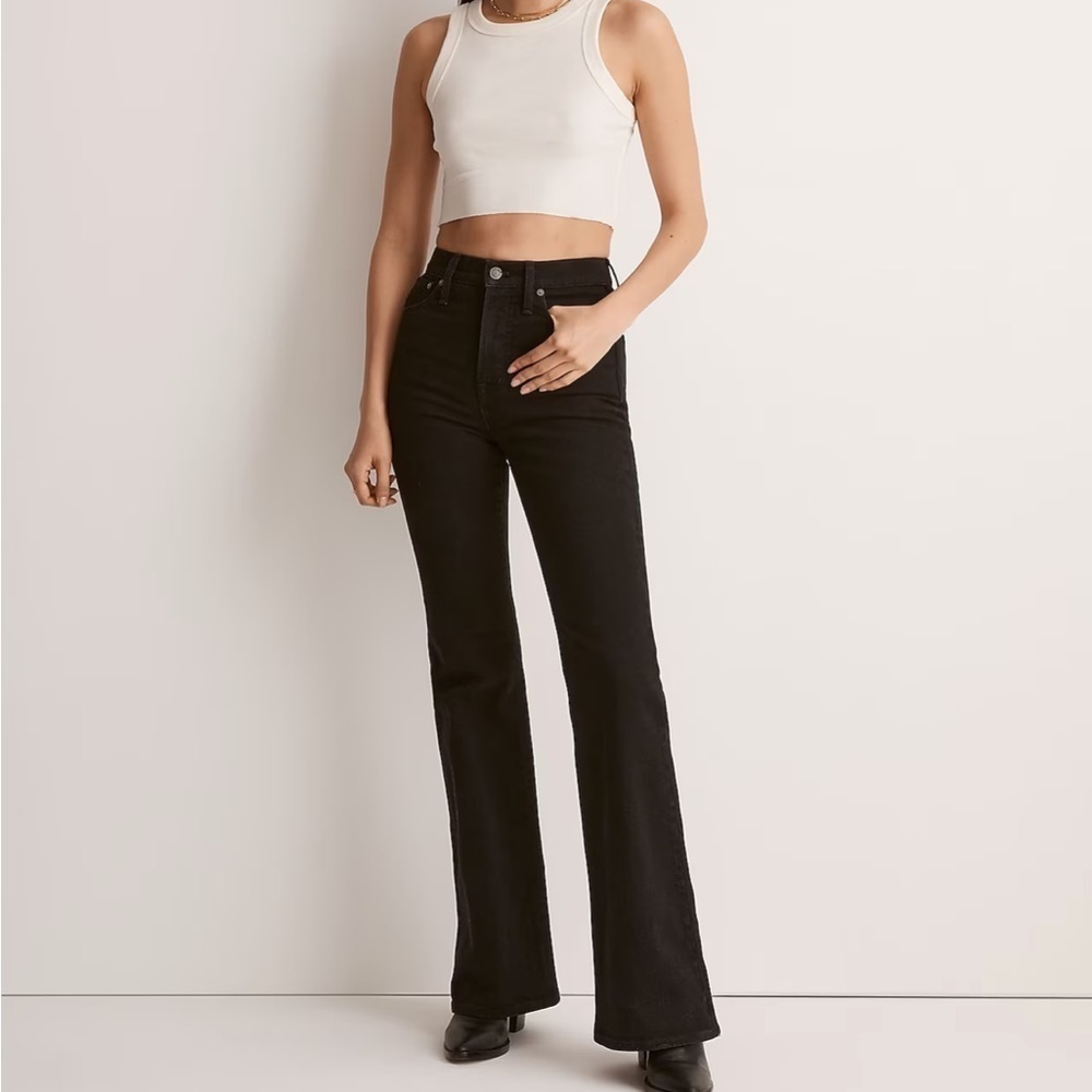 Madewell perfect vintage flare jeans sherborn wash